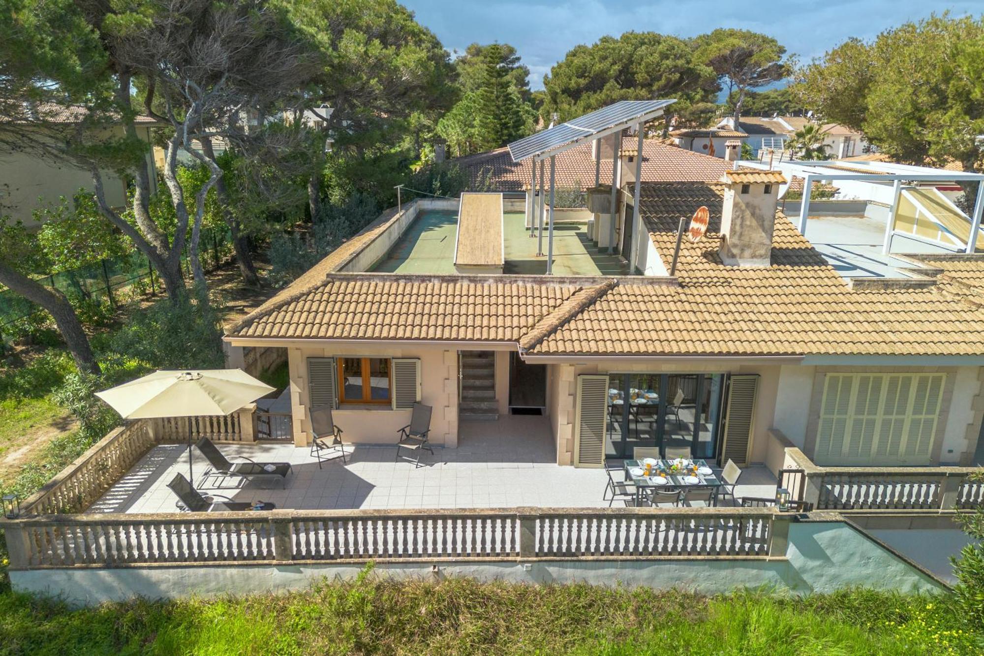 Villa Can Canta Natura Park House At Platja De Muro Beach Zewnętrze zdjęcie