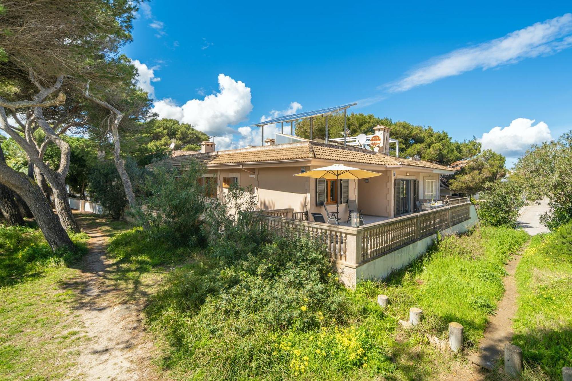 Villa Can Canta Natura Park House At Platja De Muro Beach Zewnętrze zdjęcie